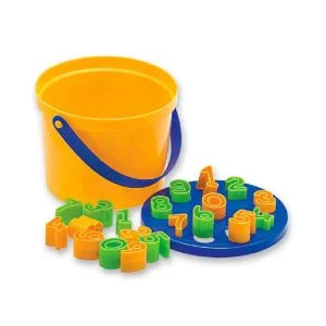 BALDE ENCASTRE NUMEROS INFANTIL DURAVIT