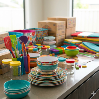Artículos de bazar y cocina en Casa Selina