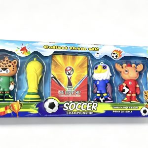 Mascota Mundial X4 con Cartas