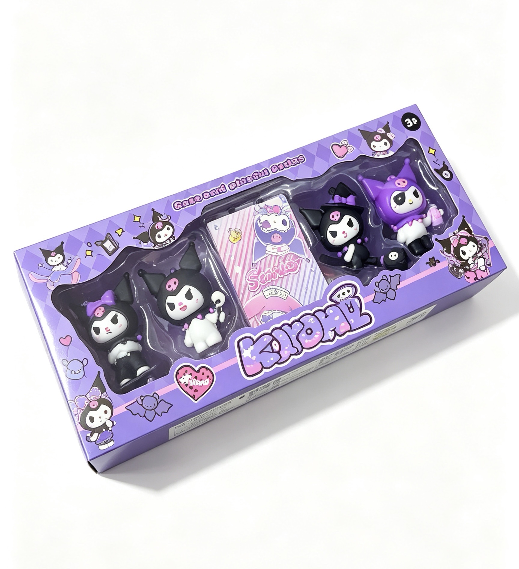 Kuromi X4 con Cartas